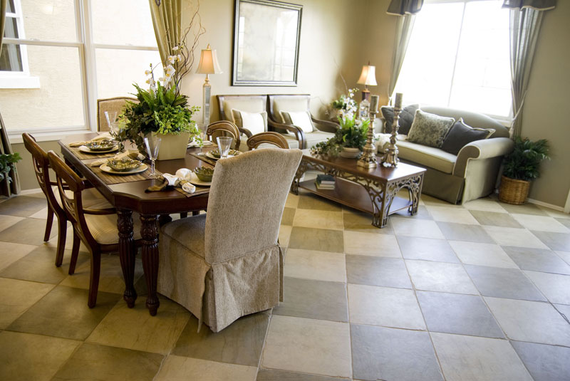bigstock elegant dining area with livin 